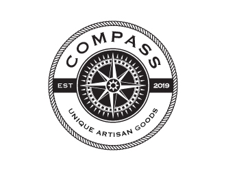 COMPASS logo design by mawanmalvin