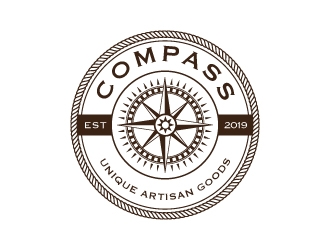 COMPASS logo design by mawanmalvin