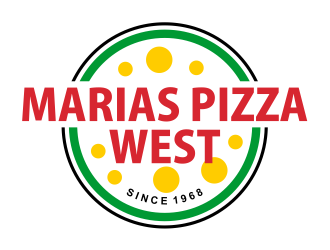 marias pizza west logo design by cintoko