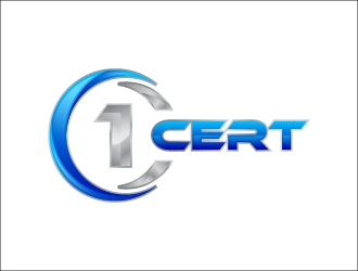 1Cert logo design by mewlana