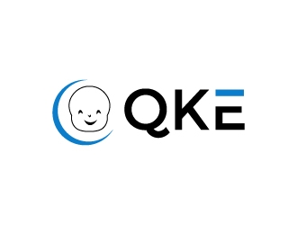 QKE logo design by tukangngaret