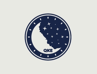 QKE logo design by Fajar Faqih Ainun Najib