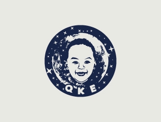 QKE logo design by Fajar Faqih Ainun Najib