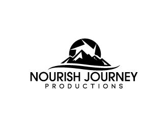 Nourish Journey Productions logo design by jaize