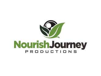 Nourish Journey Productions logo design by YONK