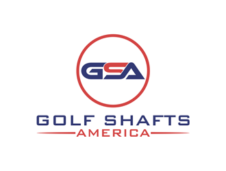 Golf Shafts America logo design by johana