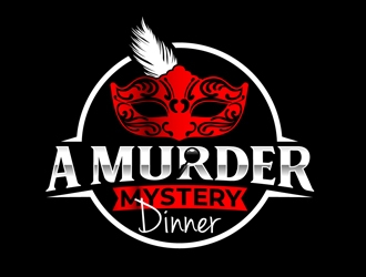 A Murder Mystery Dinner logo design by DreamLogoDesign