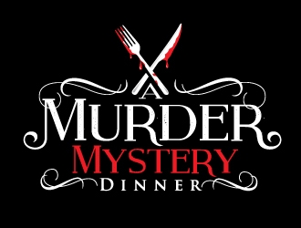 A Murder Mystery Dinner logo design by REDCROW
