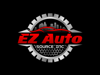 EZ Auto Source Inc logo design by serprimero