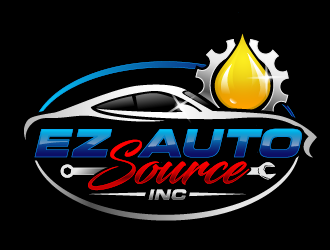 EZ Auto Source Inc logo design by THOR_