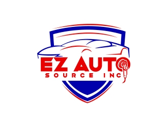 EZ Auto Source Inc logo design by zubi