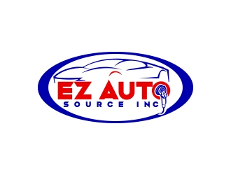 EZ Auto Source Inc logo design by zubi