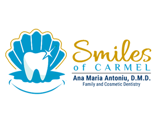 Smiles of Carmel logo design by Coolwanz