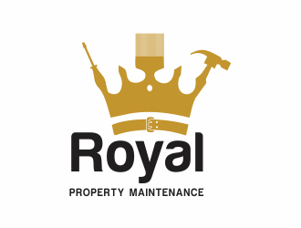 Royal Property Maintenance logo design by up2date