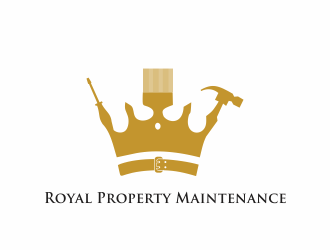 Royal Property Maintenance logo design by up2date