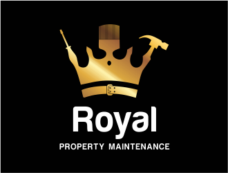 Royal Property Maintenance logo design by up2date