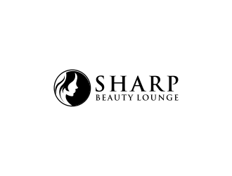 Sharp Beauty Lounge  logo design by kaylee