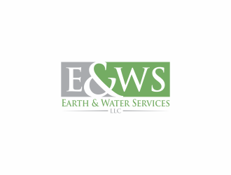 Earth & Water Services, LLC logo design by hopee