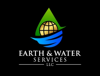 Earth & Water Services, LLC logo design by mewlana