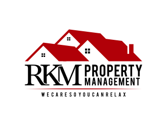 RKM Property Management logo design by BlessedArt