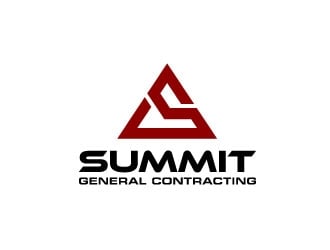 Summit General Contracting logo design by maze