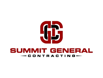 Summit General Contracting logo design by BrainStorming
