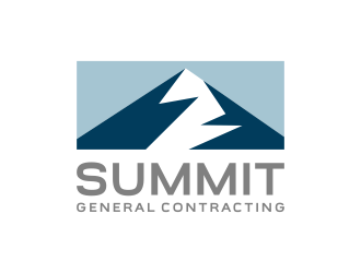 Summit General Contracting logo design by DiDdzin