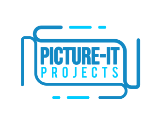 PICTURE-IT PROJECTS logo design by serprimero