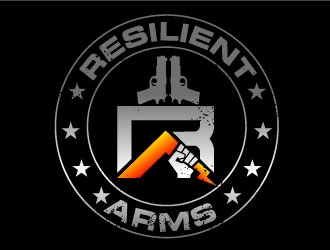 Resilient Arms logo design by Suvendu