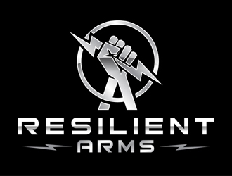 Resilient Arms logo design by MAXR