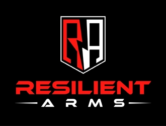 Resilient Arms logo design by MAXR