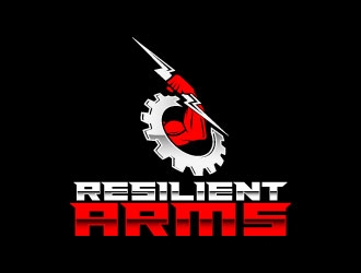 Resilient Arms logo design by daywalker