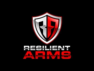 Resilient Arms logo design by daywalker