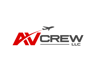AVcrew LLC logo design by haze