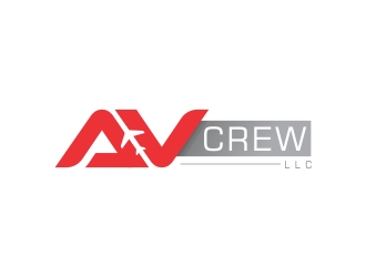 AVcrew LLC logo design by rokenrol