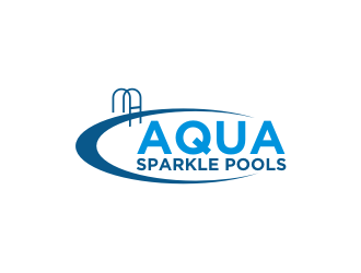 Aqua Sparkle Pools logo design by cintya