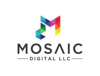 Mosaic Digital LLC logo design by Fear