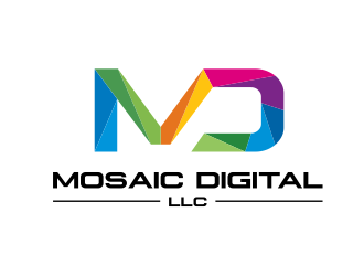 Mosaic Digital LLC logo design by serprimero