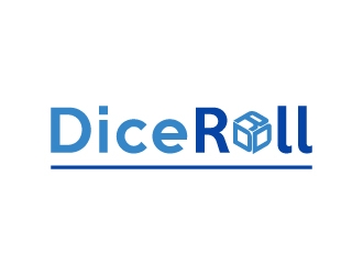 DiceRoll logo design by twomindz