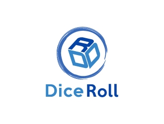DiceRoll logo design by twomindz