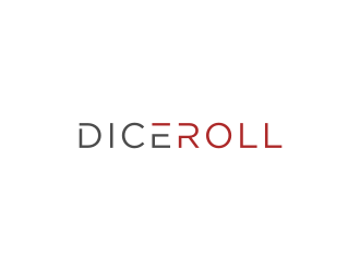 DiceRoll logo design by bricton