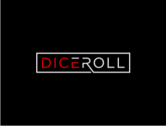 DiceRoll logo design by bricton