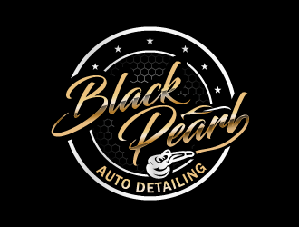 Black Pearl Auto Detailing logo design by boybud40