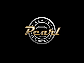 Black Pearl Auto Detailing logo design by naldart