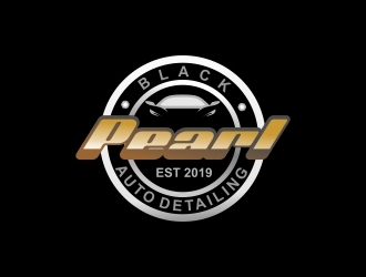 Black Pearl Auto Detailing logo design by naldart