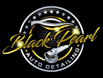 Black Pearl Auto Detailing logo design by uttam