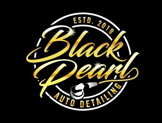 Black Pearl Auto Detailing logo design by Foxcody