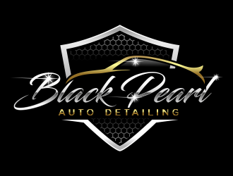 Black Pearl Auto Detailing logo design by hidro
