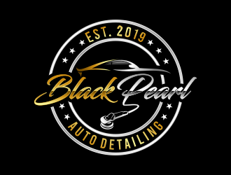 Black Pearl Auto Detailing logo design by done