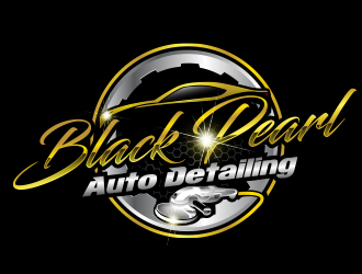 Black Pearl Auto Detailing logo design by scriotx